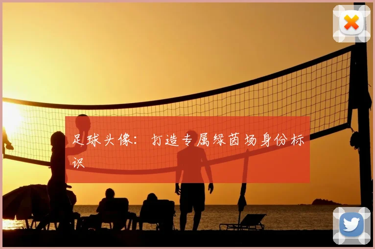 足球头像:打造专属绿茵场身份标识